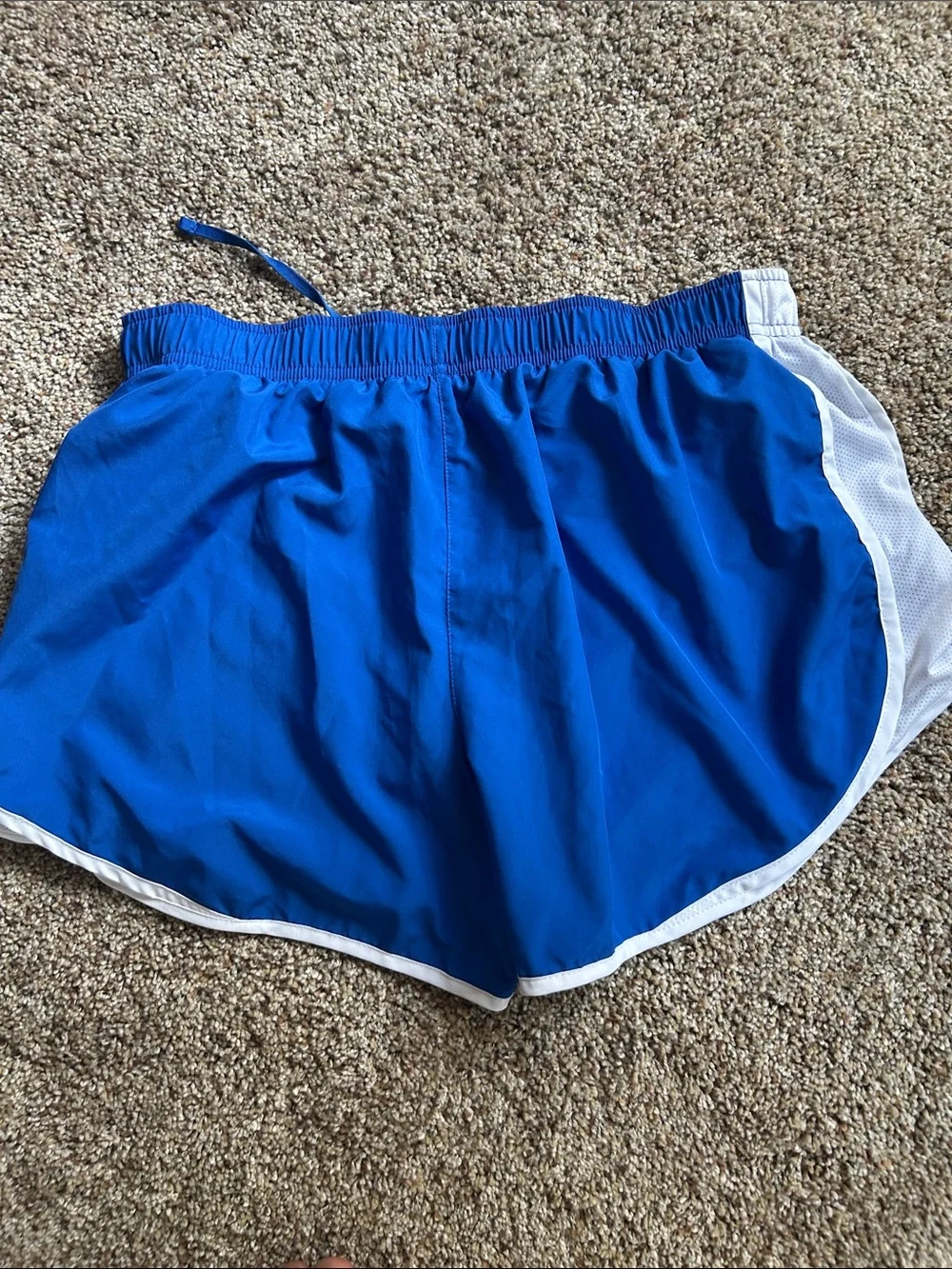 Nike Dri Fit Shorts Running Womens XL  Blue  3 inch  Inseam
